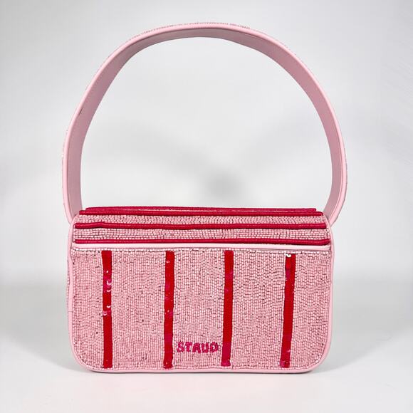 Staud Tommy Beaded Shoulder Bag - Picture 3 of 13